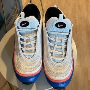 Nike air max 97 white game royal